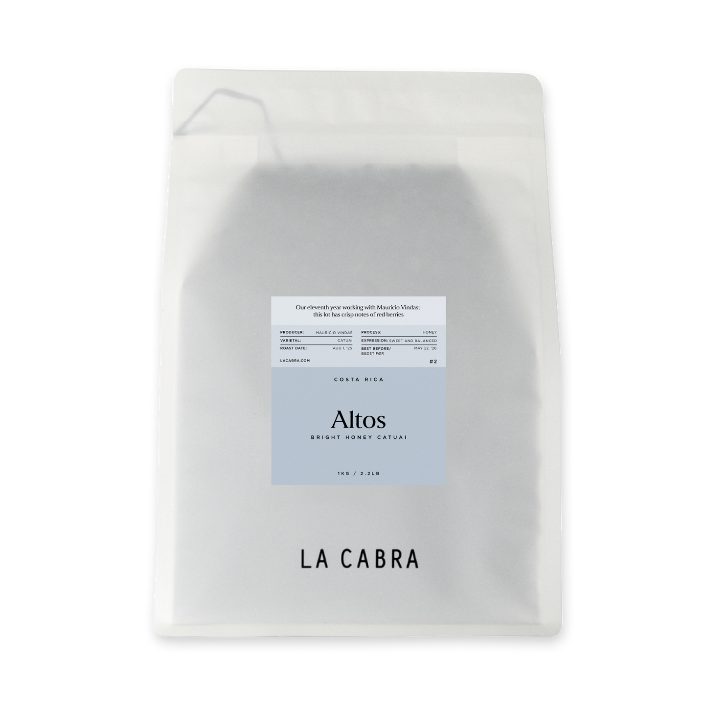 Altos La Cabra Coffee Bag 1kg