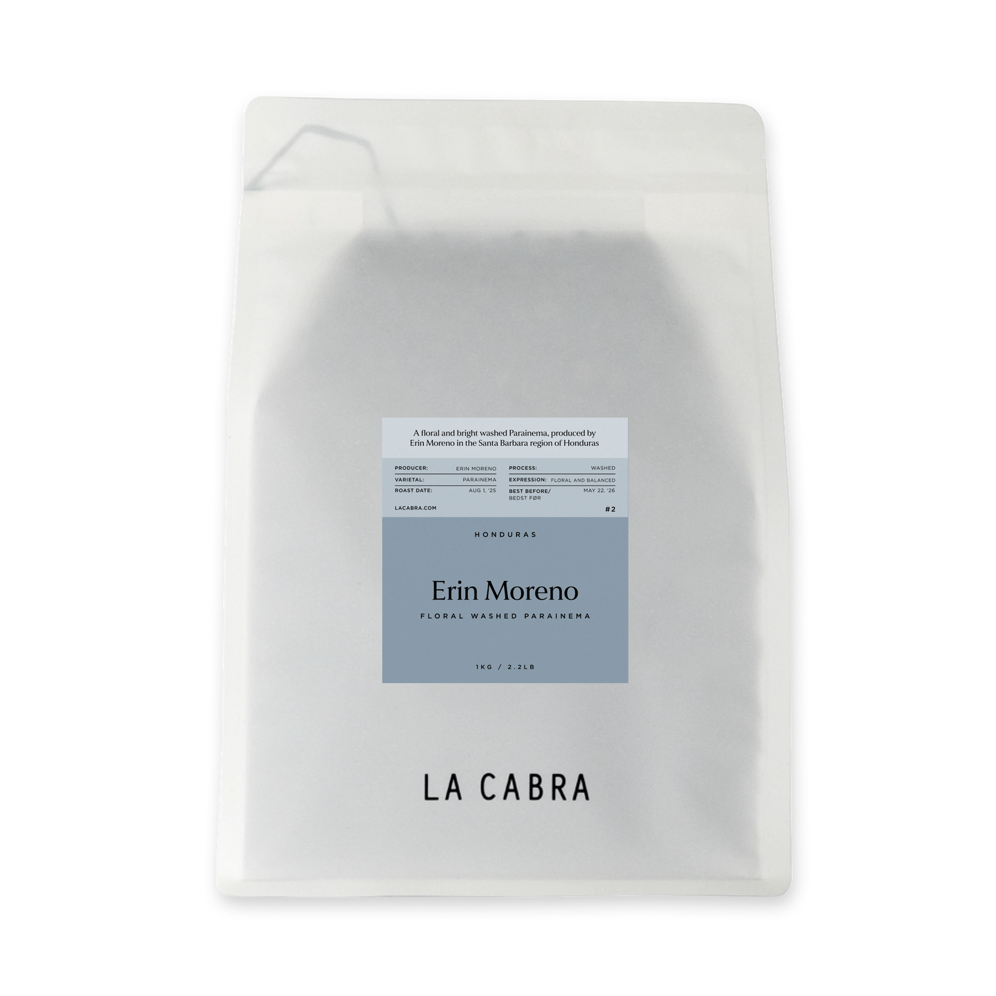 Erin Moreno Washed La Cabra Coffee Bag 1kg
