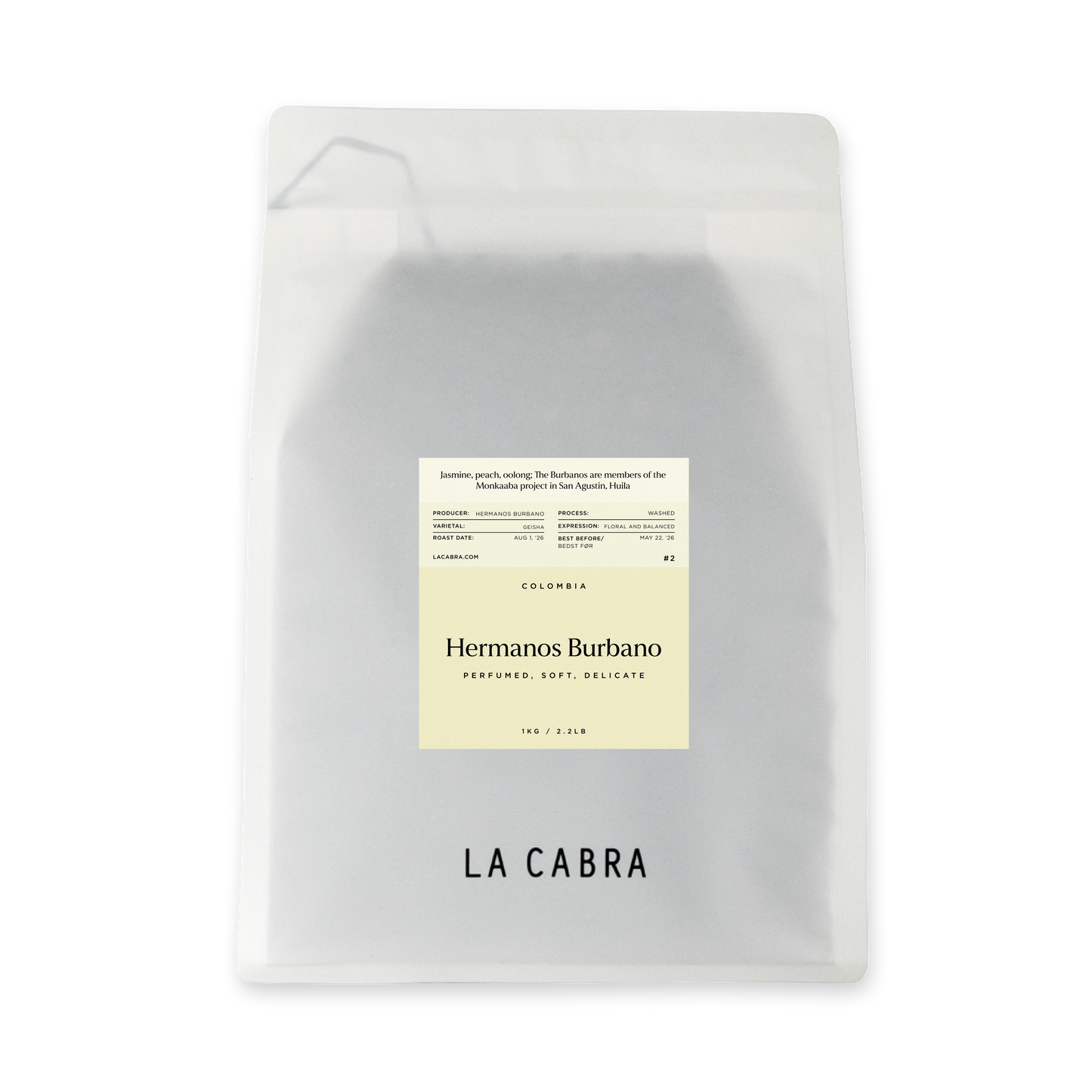 Hermanos Burbano La Cabra Highlight Coffee Bag 1kg