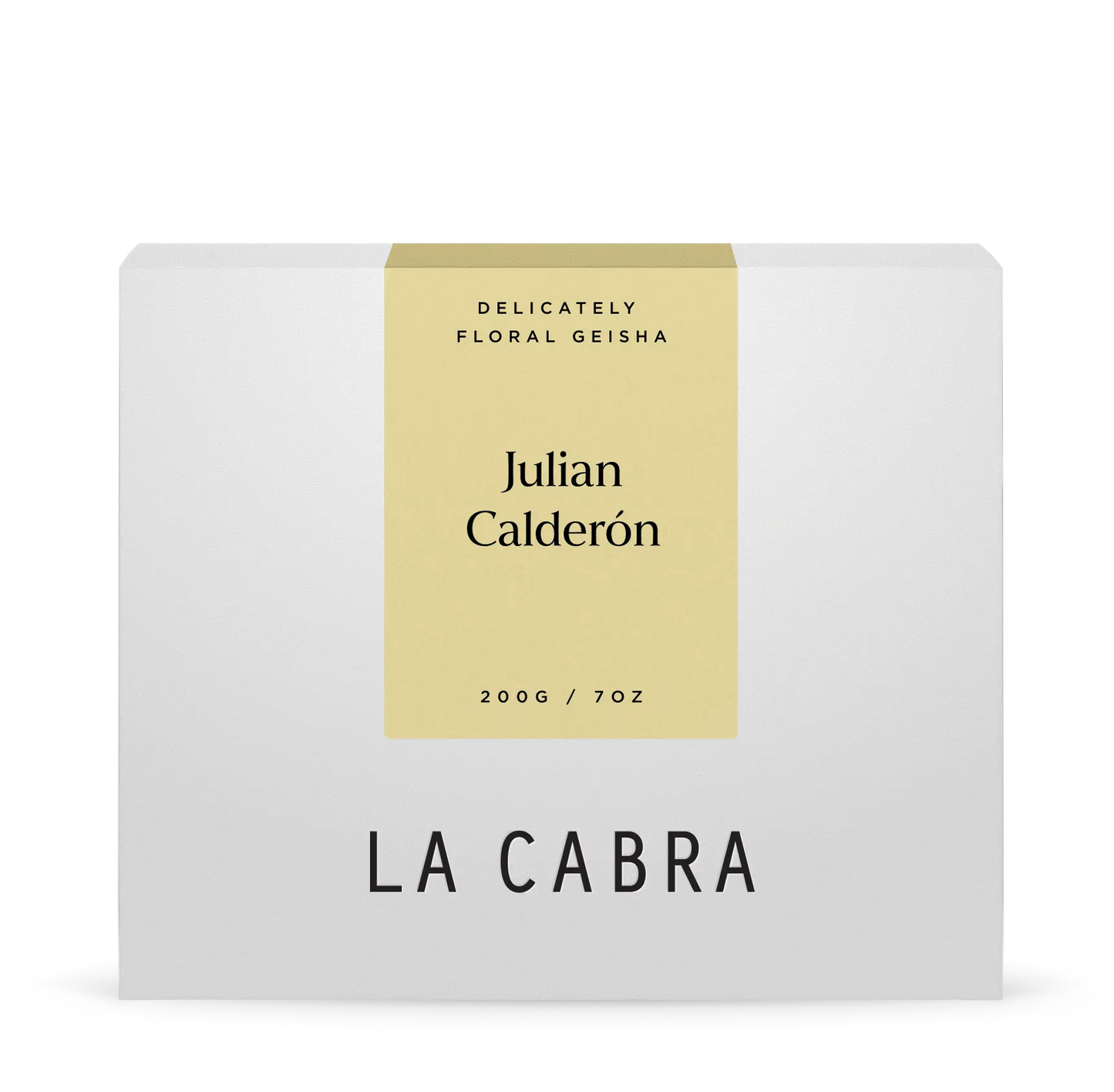 Julian Calderon Geisha 250g Whole bean coffee La Cabra