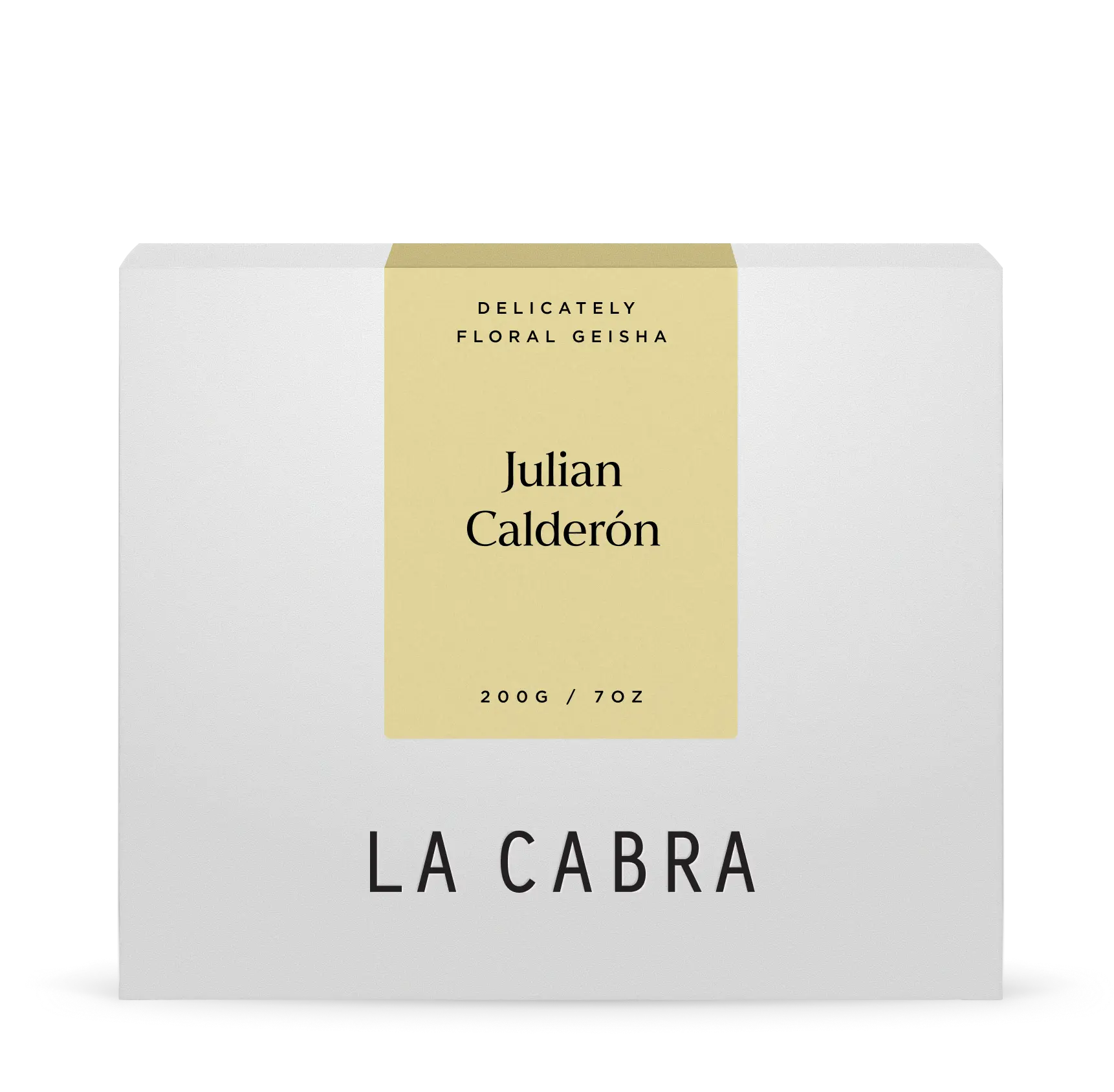 Julian Calderon Geisha 250g Whole bean coffee La Cabra
