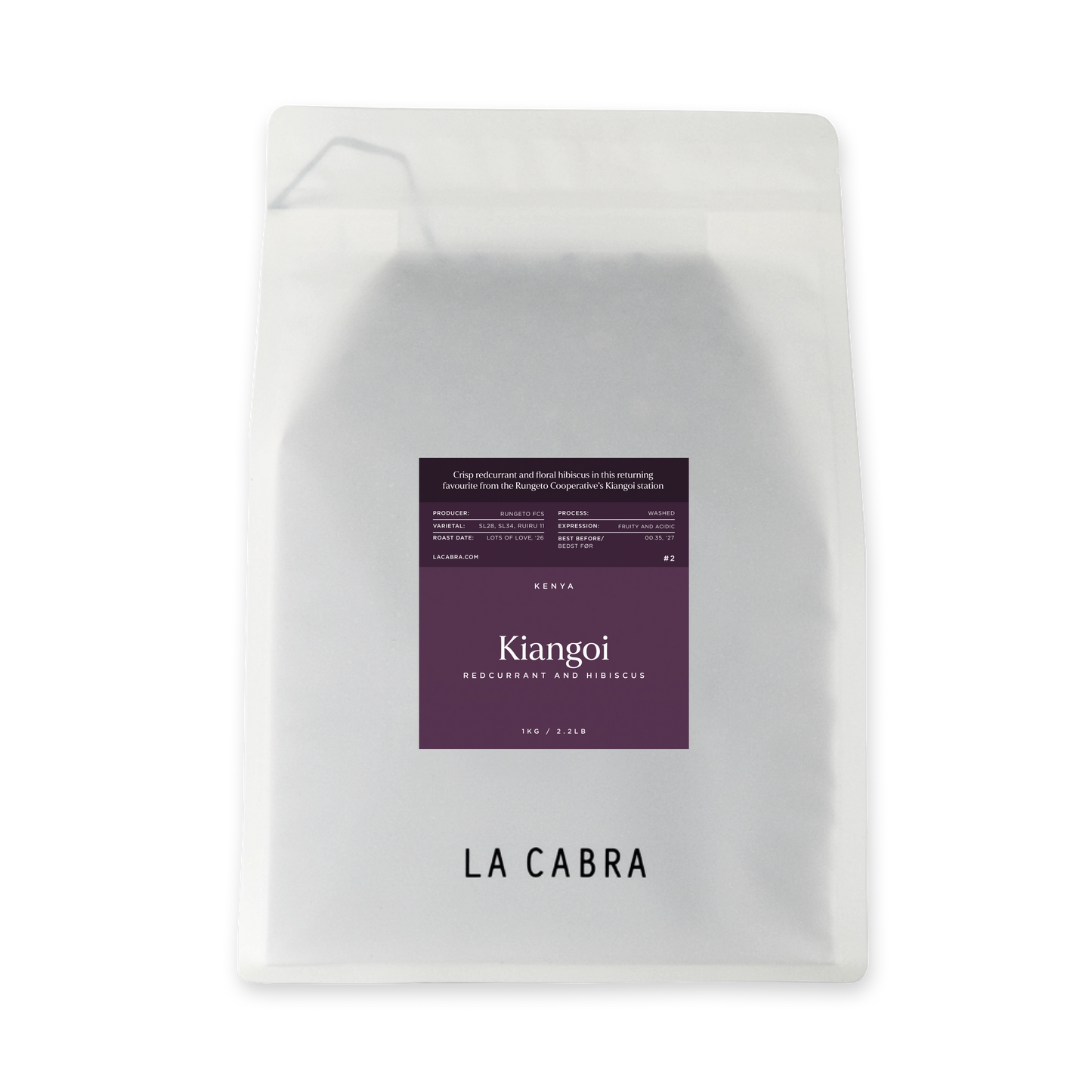 Kiangoi La Cabra Seasonal Coffee Bag 1kg