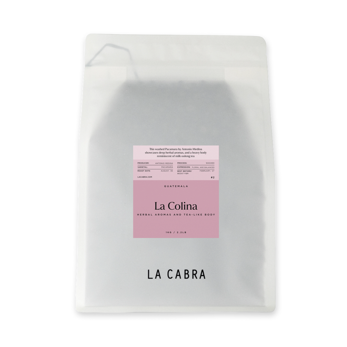 La Colina La Cabra Highlight Coffee Bag 1kg