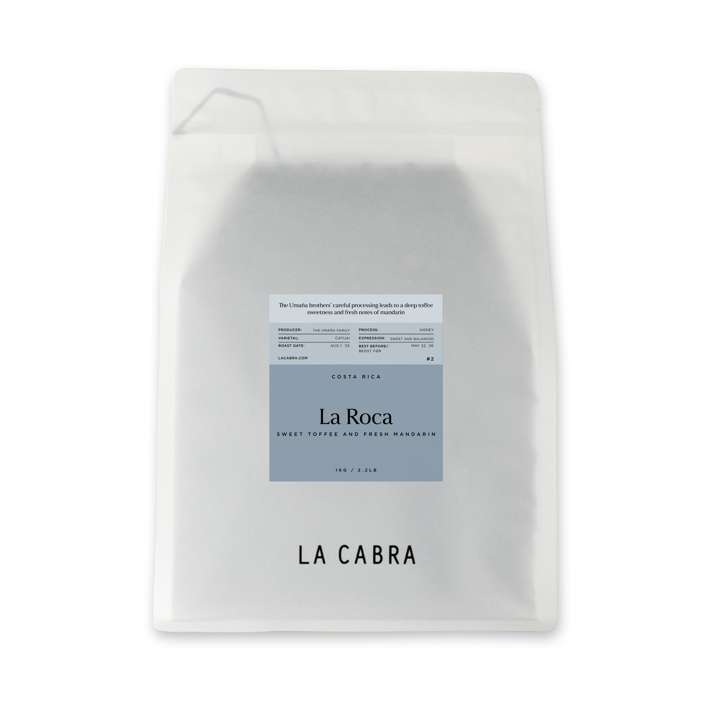 La Roca 1kg Coffee La Cabra