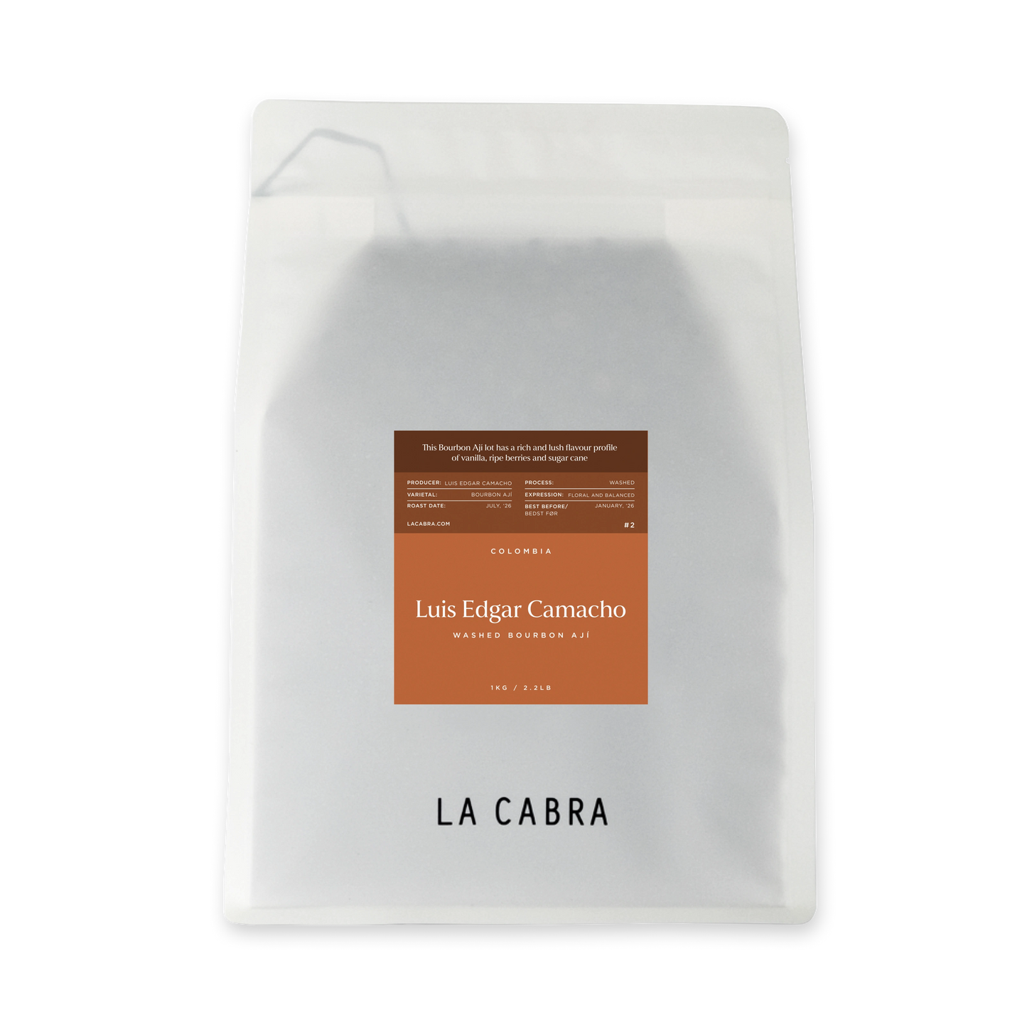 Luis Edgar Camacho Aji La Cabra Highlight Coffee Bag 1kg