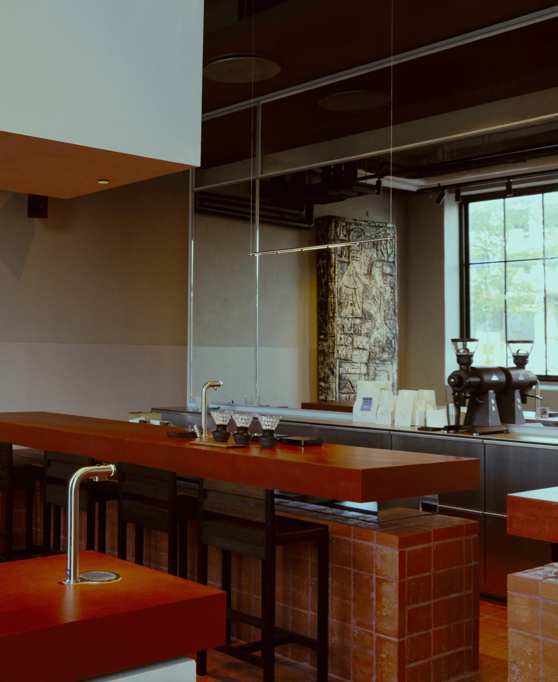 Nordhavn café in Copenhagen, coffee bar