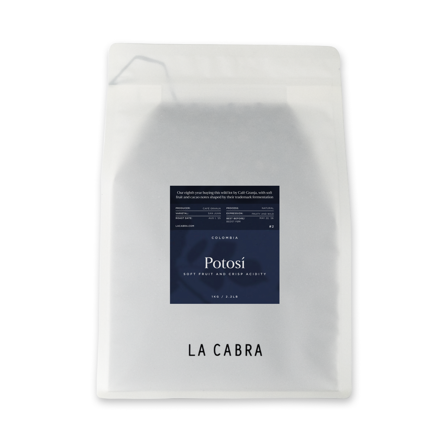 Potosi Natural La Cabra Coffee Bag 1kg