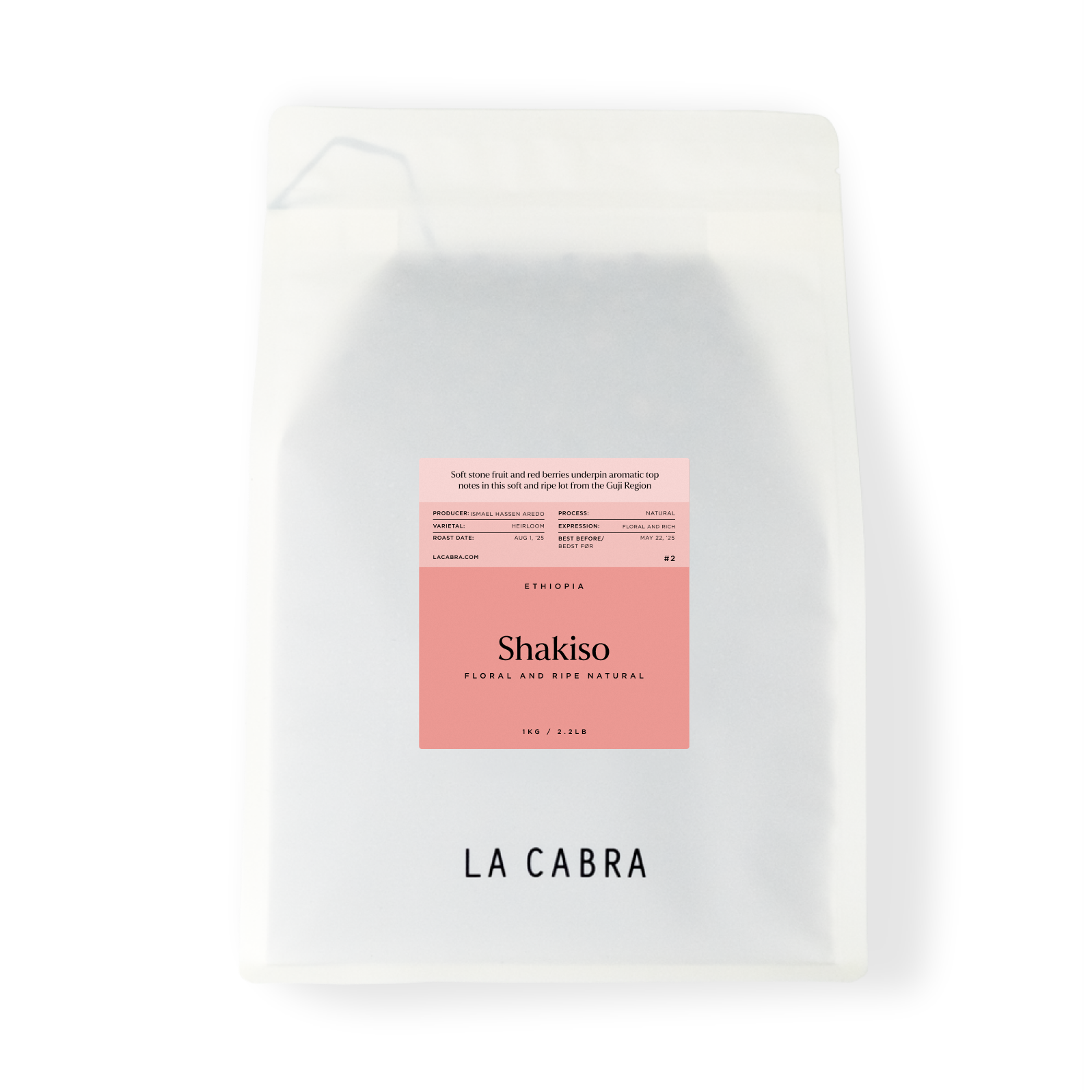 Shakiso La Cabra Coffee Bag 1kg