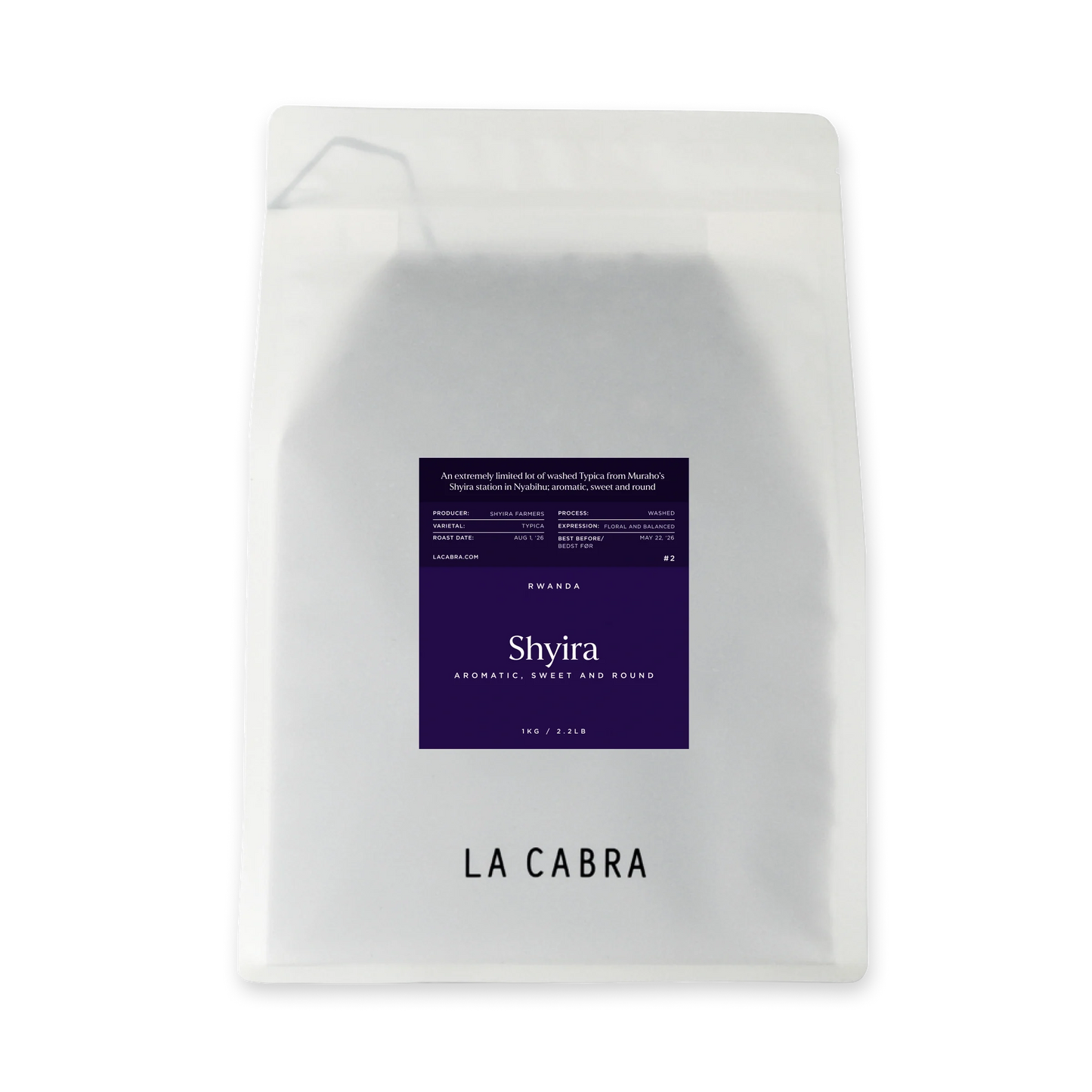 Shyira Typica La Cabra Coffee Bag 1kg