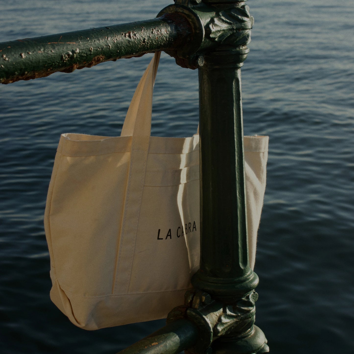 Tote bag La Cabra Full view of back