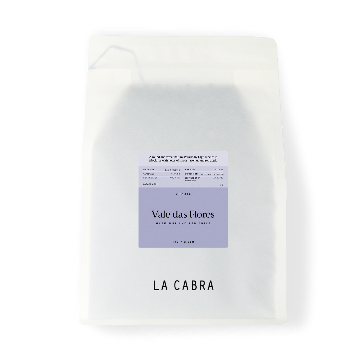 Vale das Flores La Cabra Coffee Bag 1kg