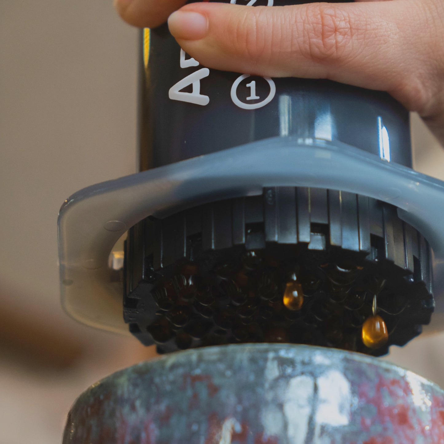 Aeropress coffee maker environment 1