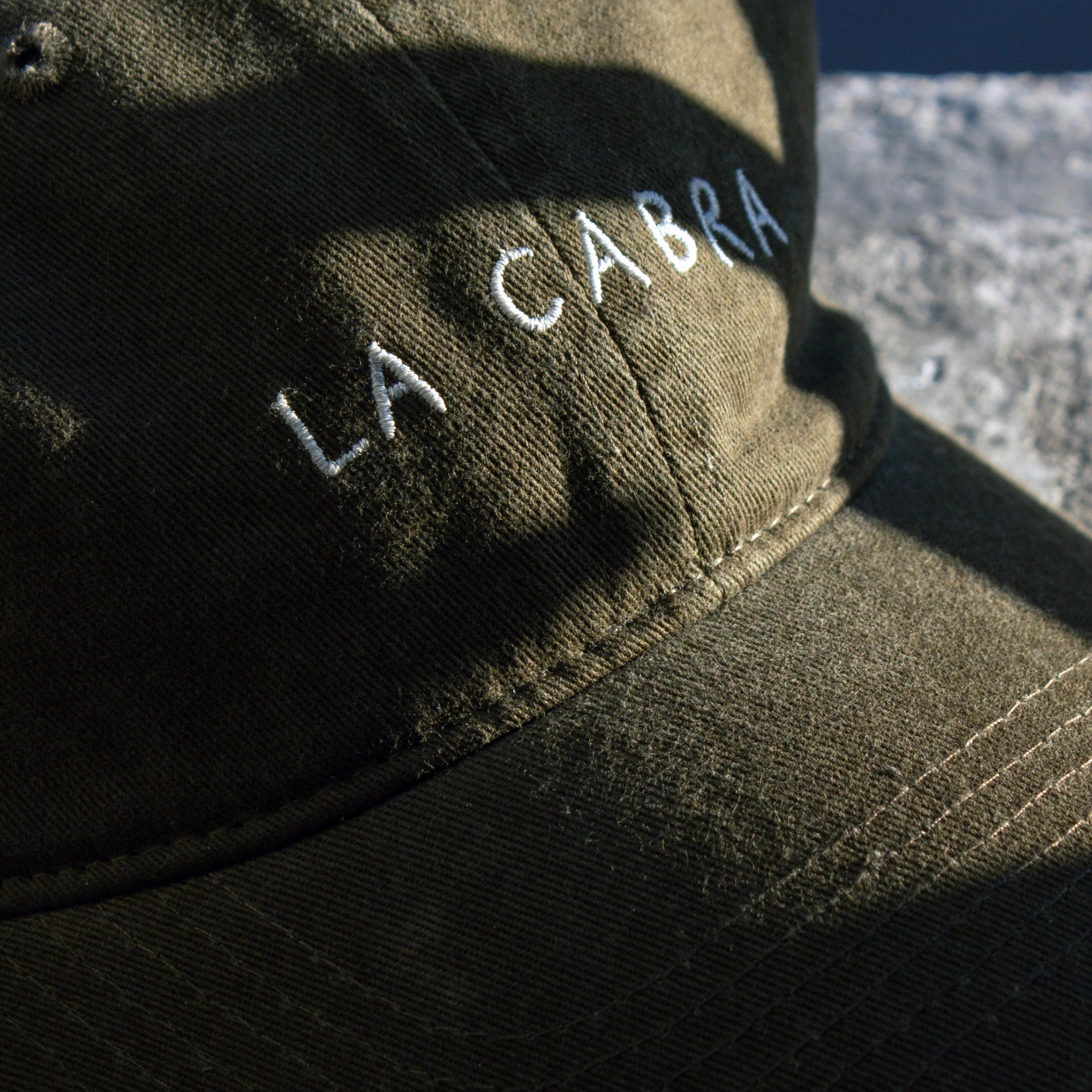 Another Aspect La Cabra Cap Green Detail
