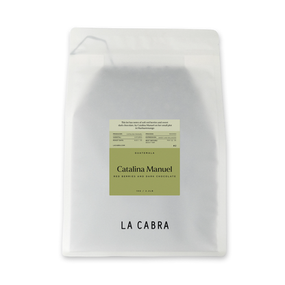 Catalina Manuel 1kg Coffee Whole bean La Cabra