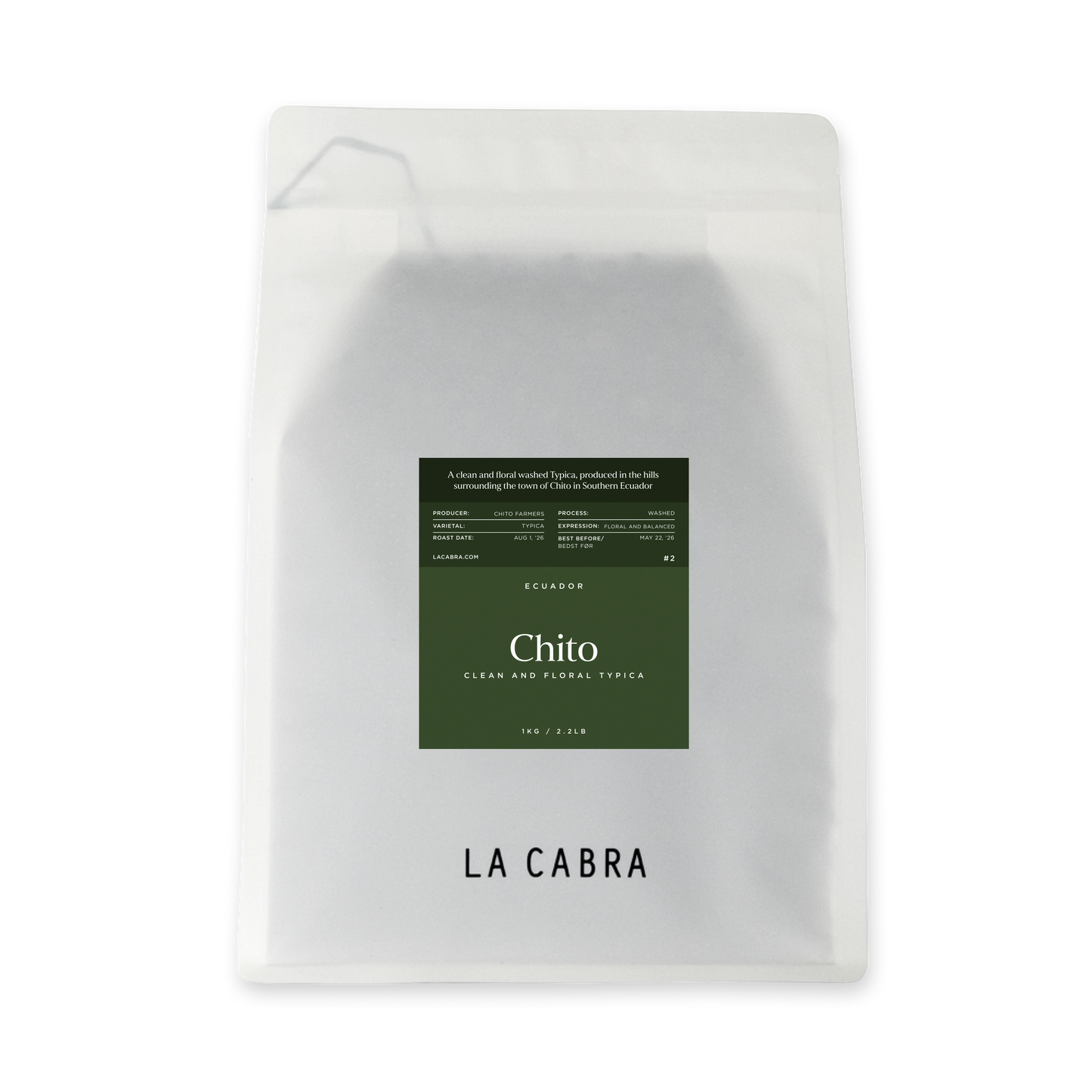 Chito La Cabra Coffee Bag 1kg
