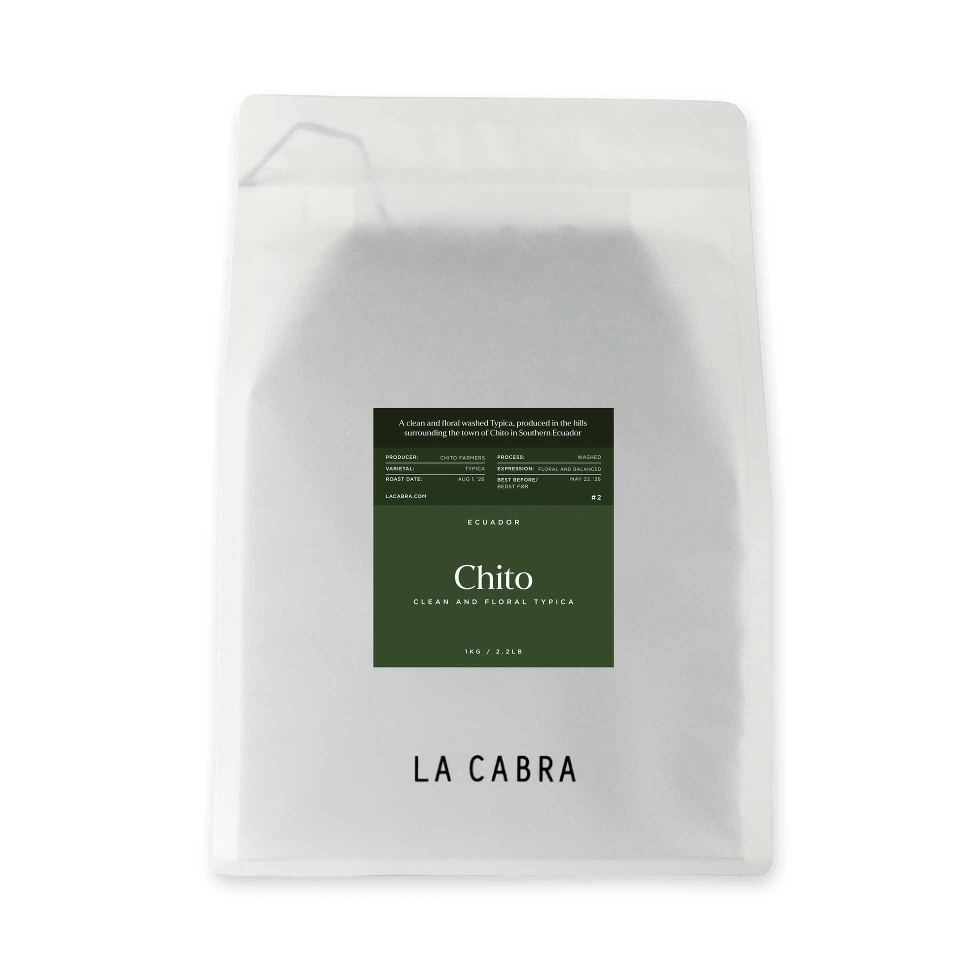 Chito La Cabra Coffee Bag 1kg