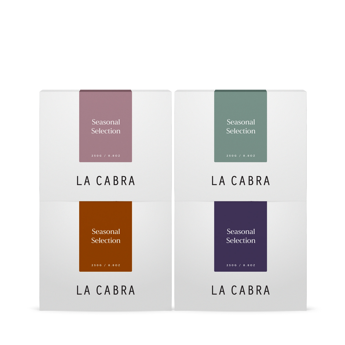 Coffee Bundle Seasonal 4 different Whole Bean La Cabra