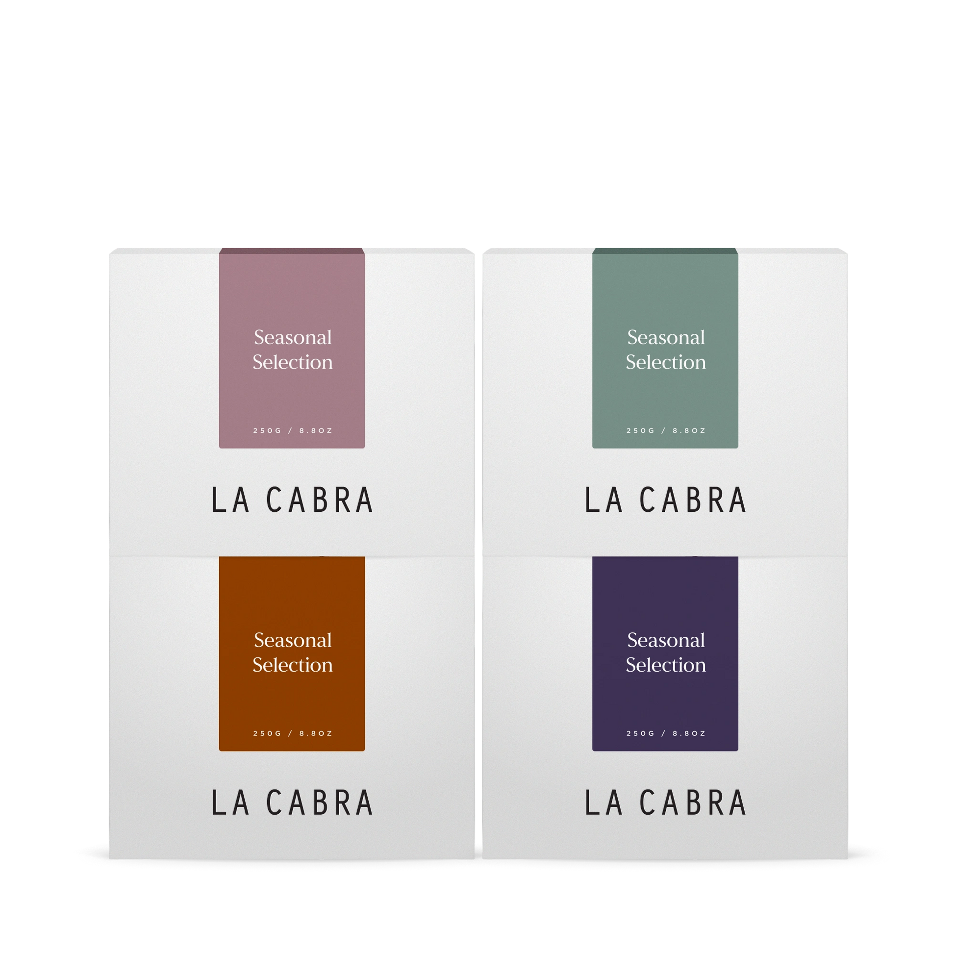 Coffee Bundle Seasonal 4 different Whole Bean La Cabra