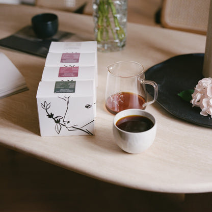 Coffee Bundle Seasonal 4 different Whole Bean La Cabra Environment