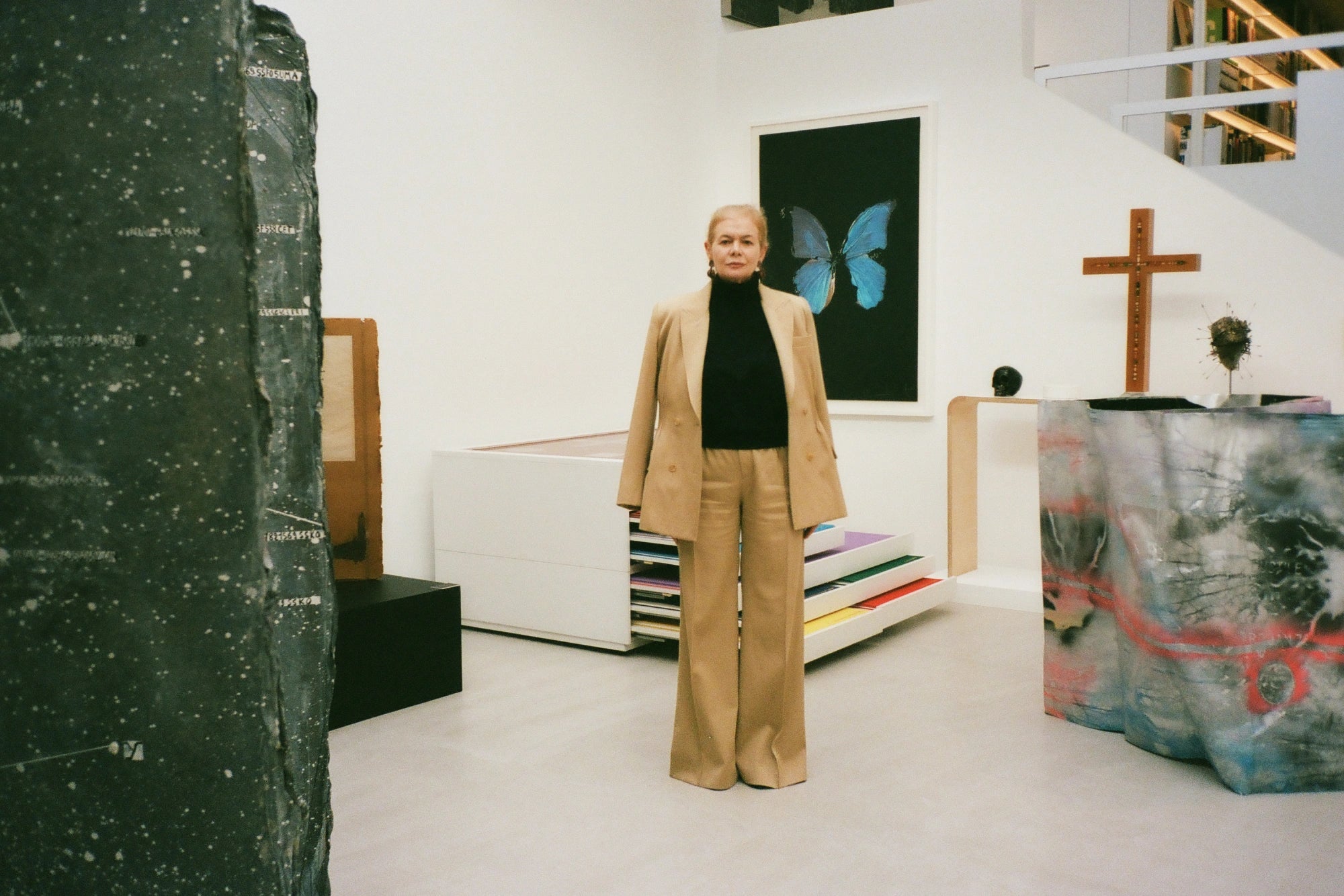 Elena Ochoa Foster in her studio in Madrid