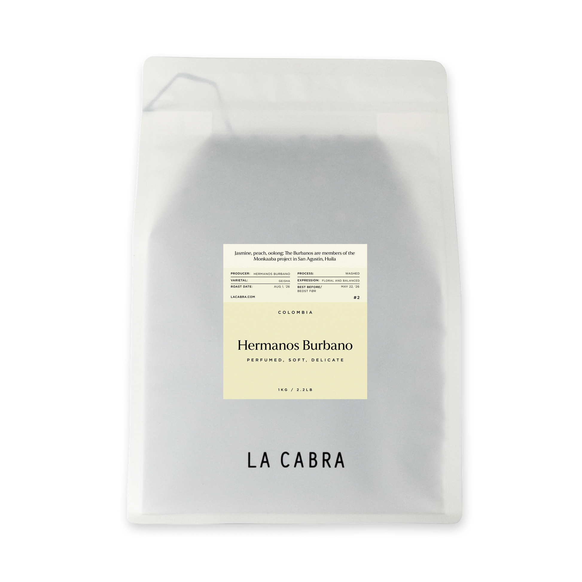 Hermanos Burbano La Cabra Highlight Coffee Bag 1kg