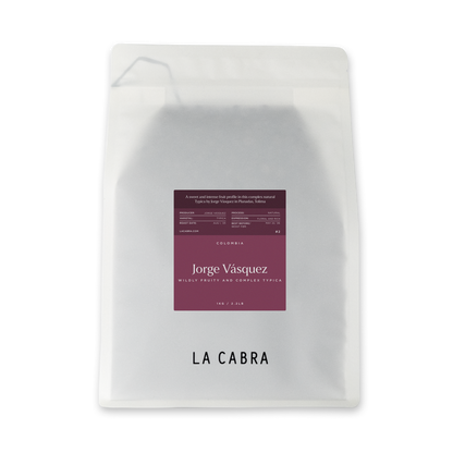 Jorge Vásquez La Cabra Coffee Bag 1kg