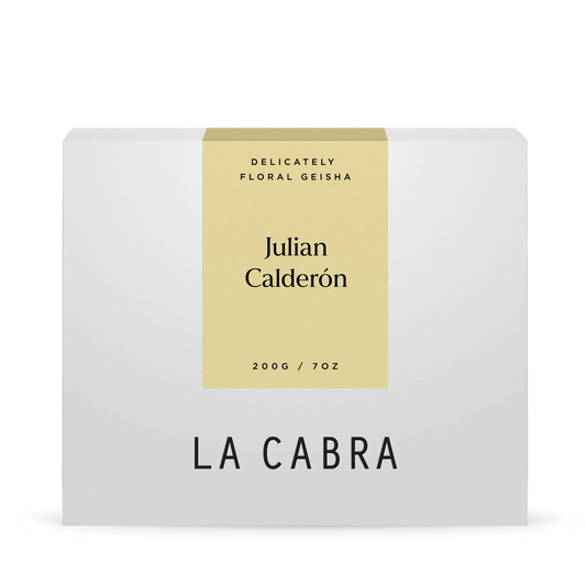 Julian Calderon Geisha 250g Whole bean coffee La Cabra