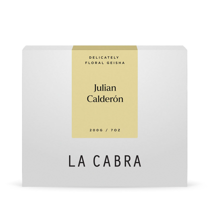 Julian Calderon Geisha 250g Whole bean coffee La Cabra