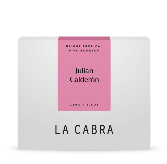 Julian Calderon Pink Bourbon 250g Whole bean coffee La Cabra
