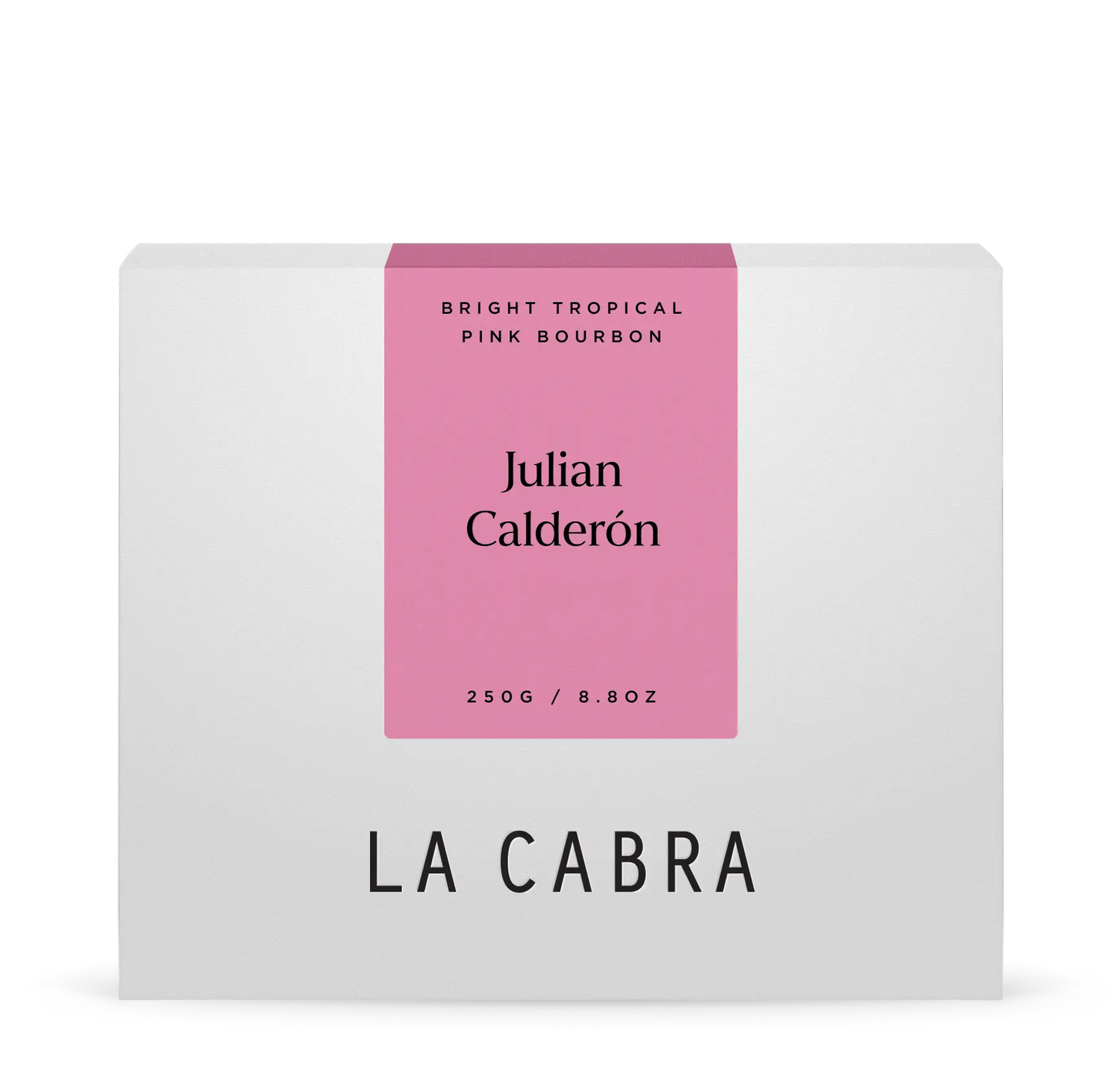 Julian Calderon Pink Bourbon 250g Whole bean coffee La Cabra