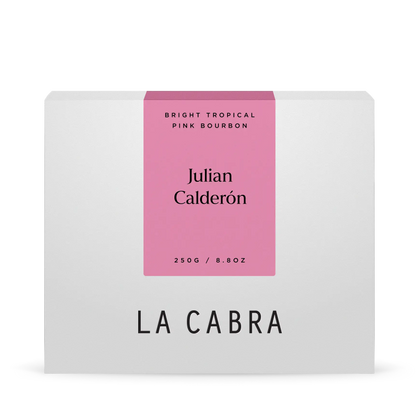 Julian Calderon Pink Bourbon 250g Whole bean coffee La Cabra
