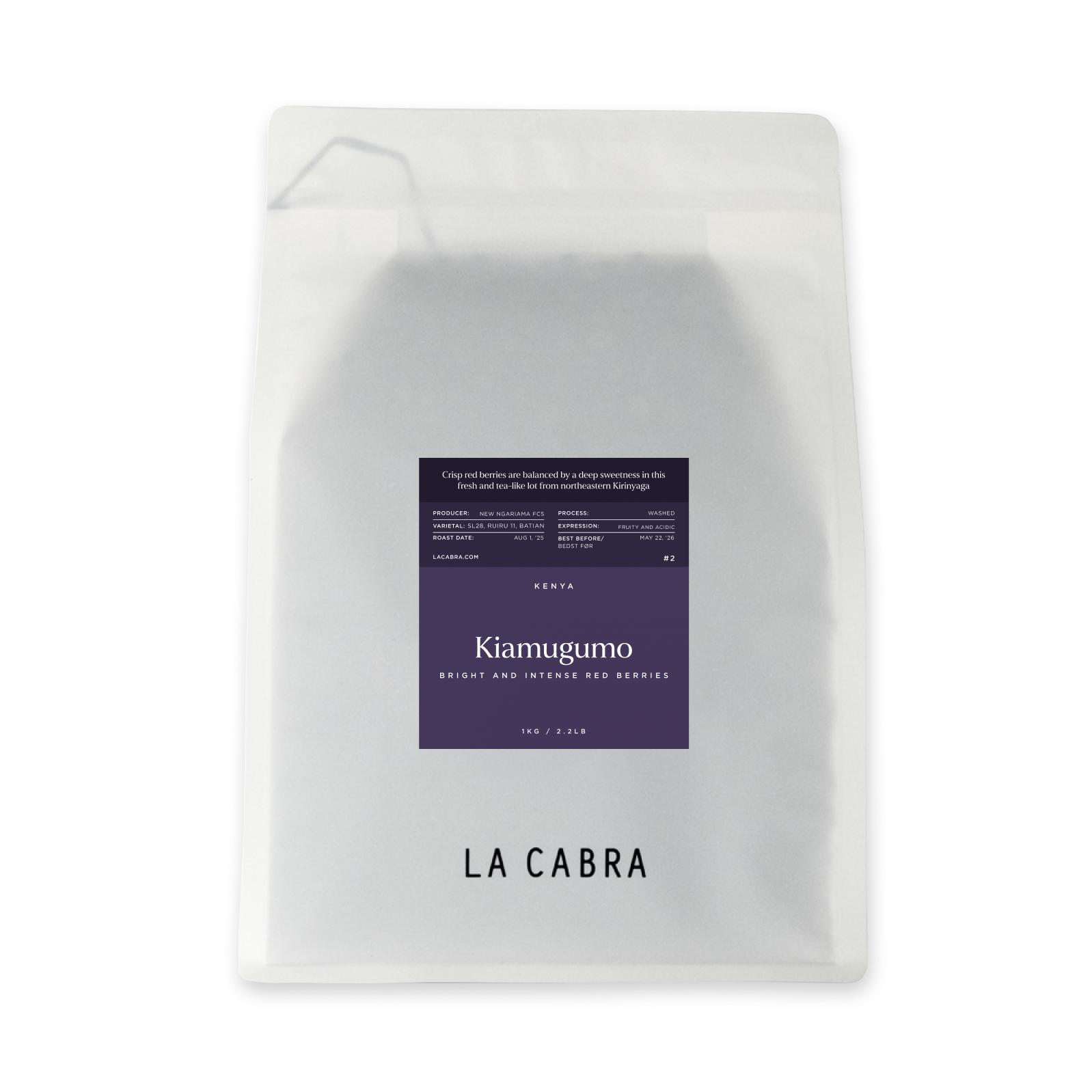 Kiamugumo La Cabra Coffee Bag 1kg