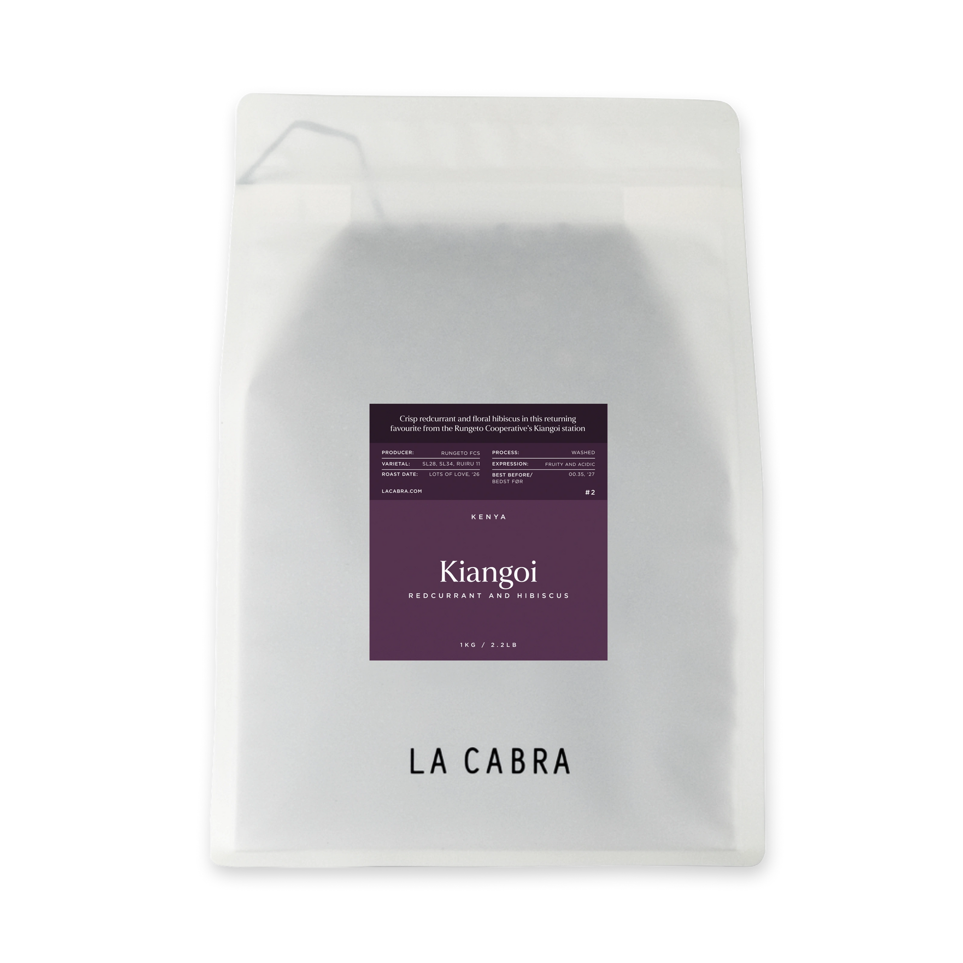Kiangoi La Cabra Seasonal Coffee Bag 1kg