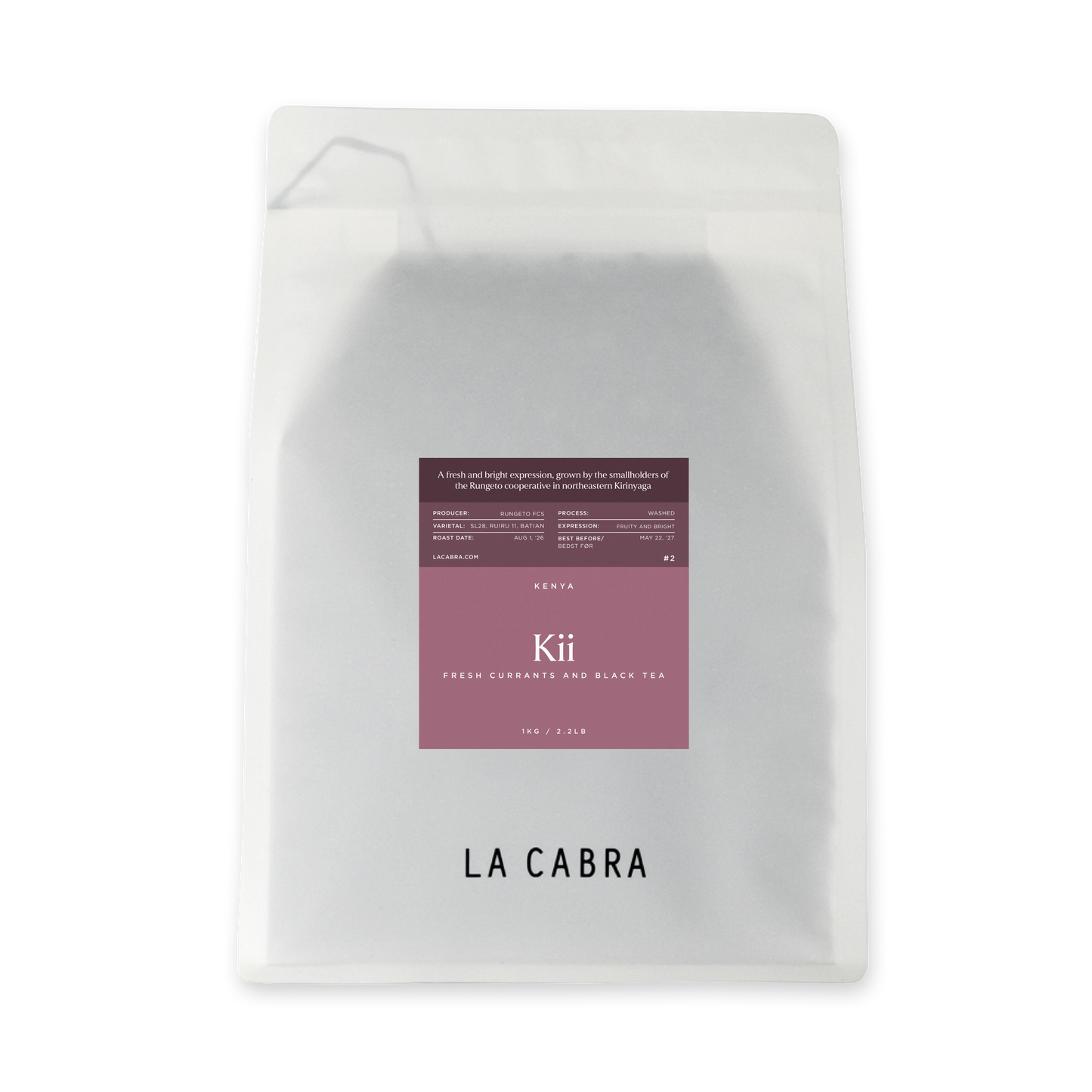 Kii La Cabra Seasonal Coffee Bag 1kg