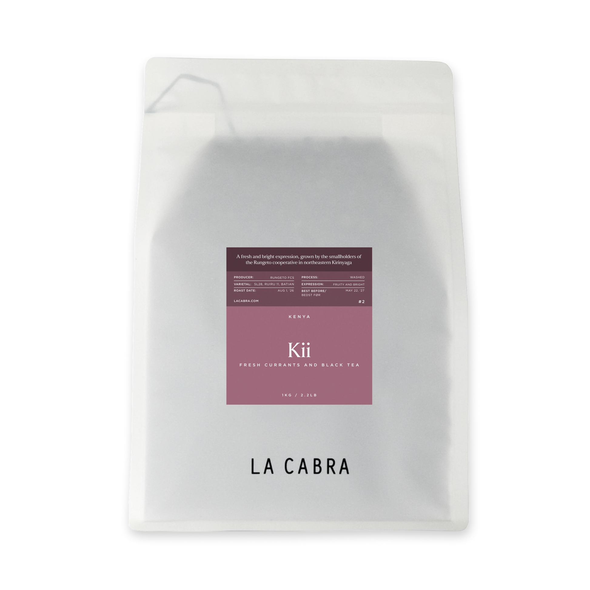 Kii La Cabra Seasonal Coffee Bag 1kg