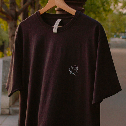 La Cabra T-shirt Black Hanging