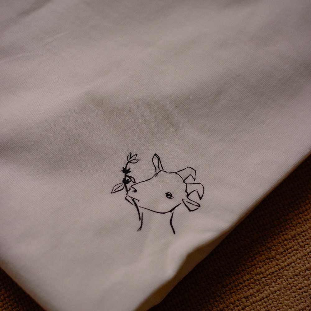 La Cabra T-shirt White Detail