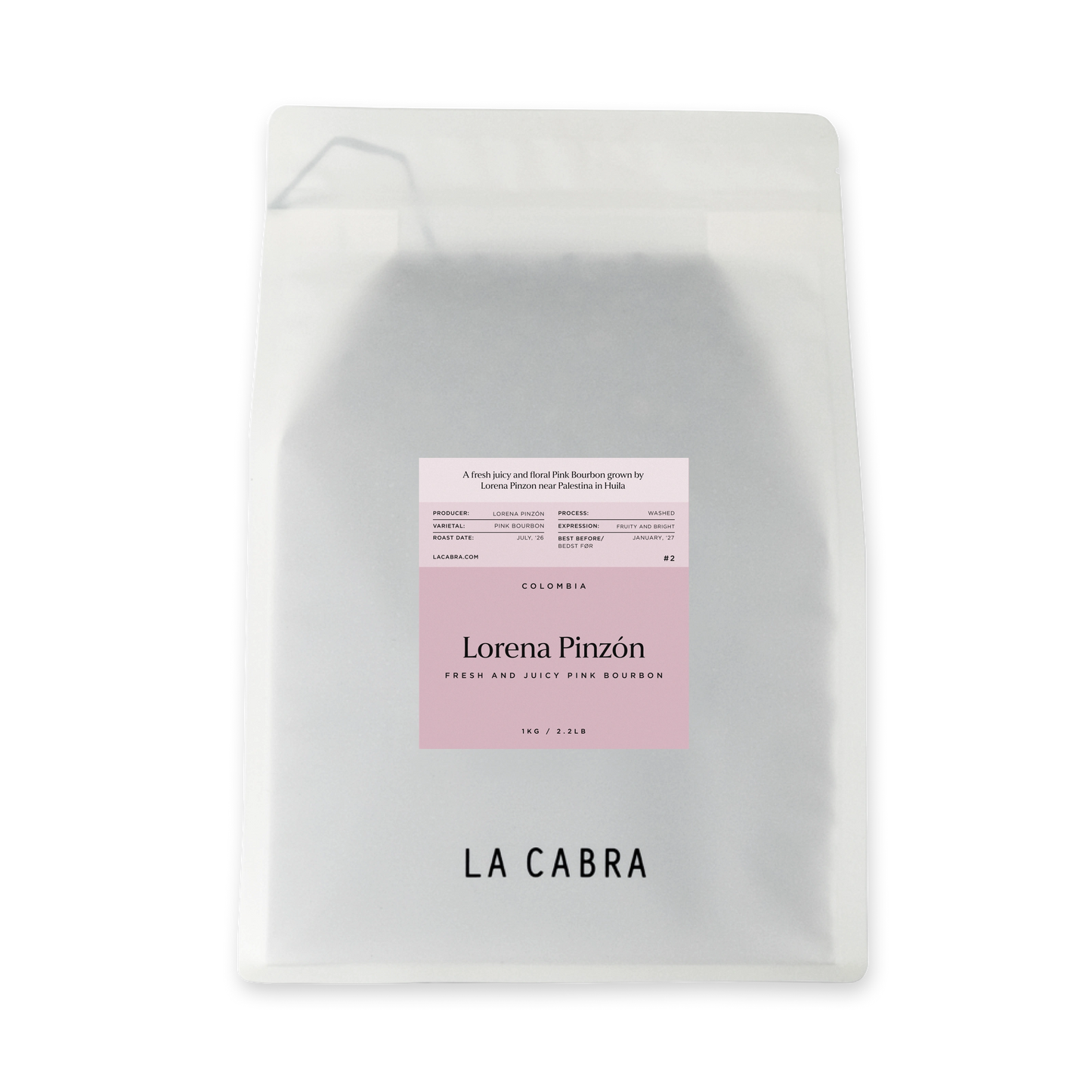 Lorena Pinzon La Cabra Highlight coffee bag 1kg