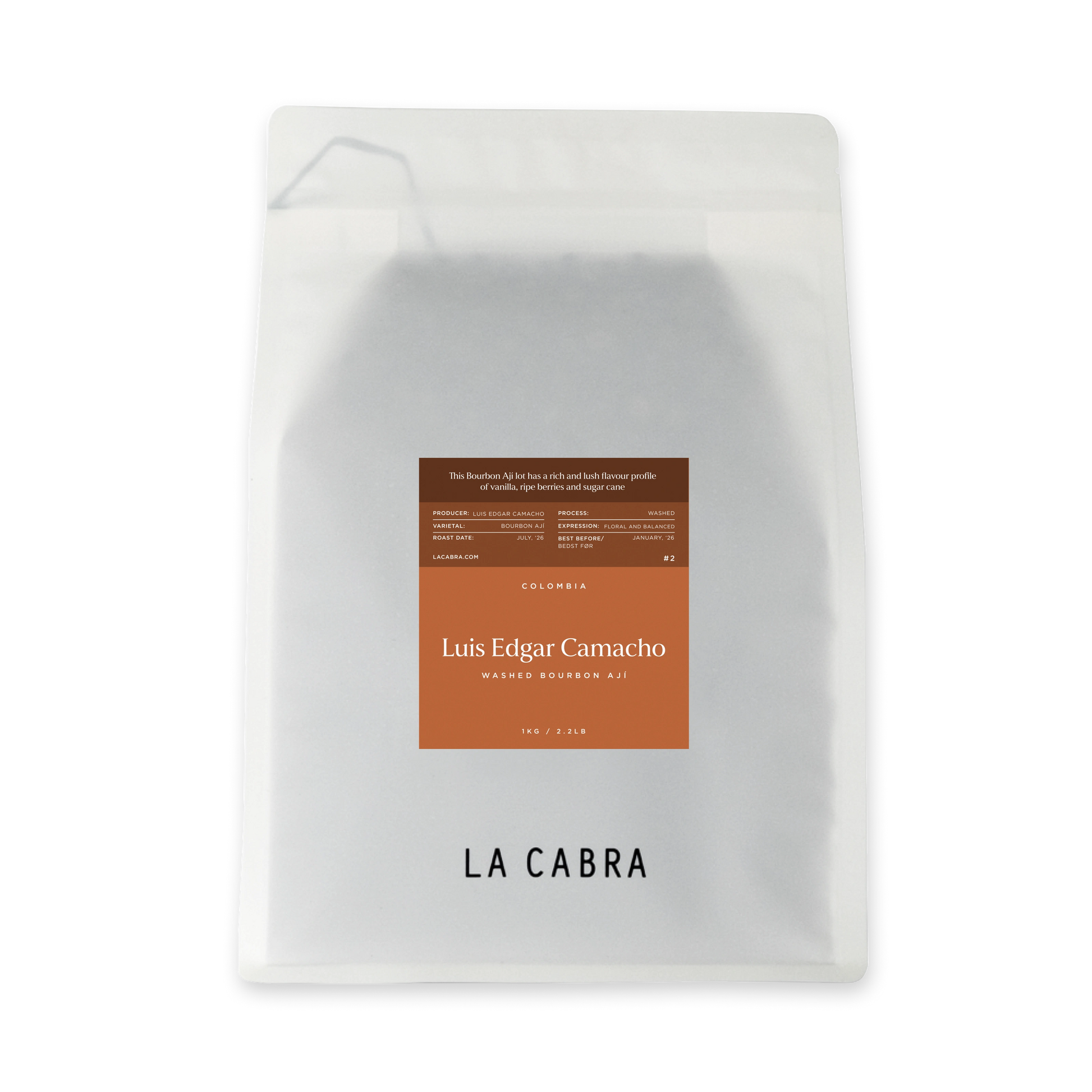Luis Edgar Camacho Aji La Cabra Highlight Coffee Bag 1kg