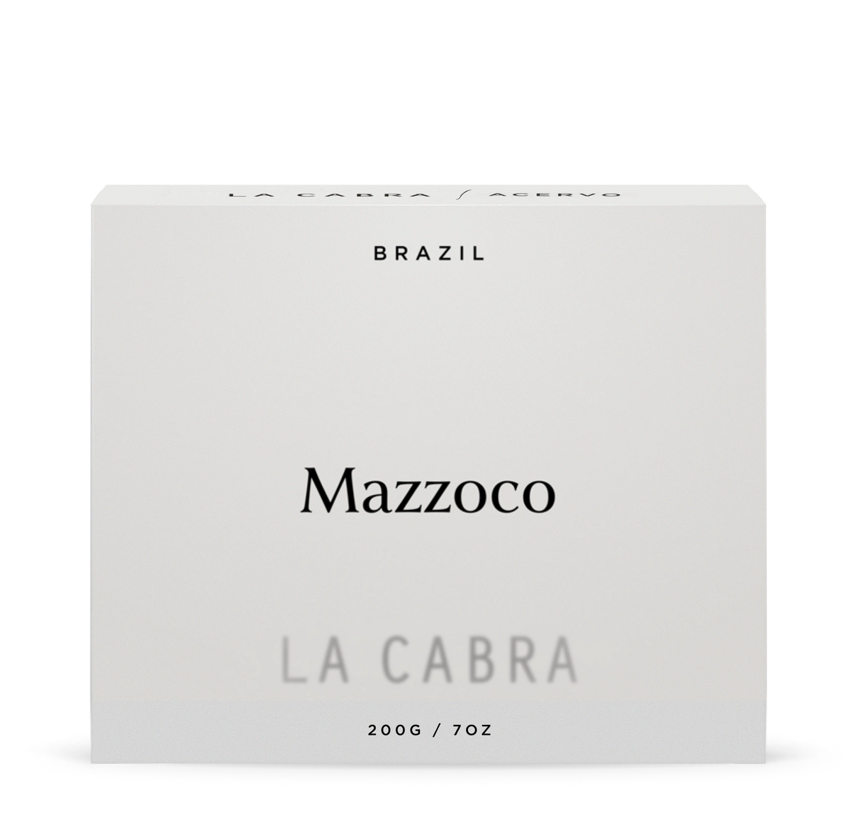 Mazzoco La Cabra and Acervo Highlight Coffee 200g box