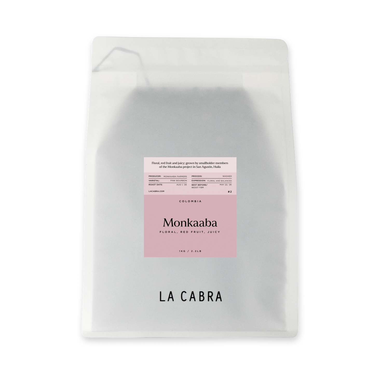 Monkaaba La Cabra Seasonal Coffee Bag 1kg