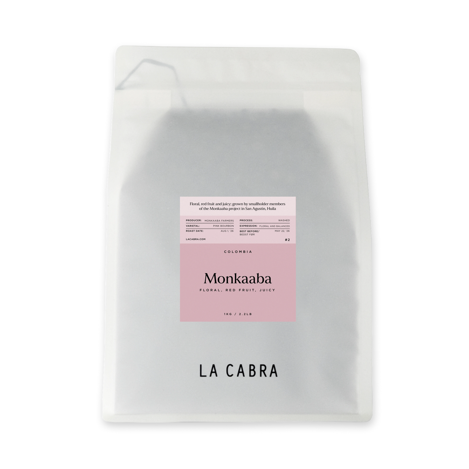 Monkaaba La Cabra Seasonal Coffee Bag 1kg