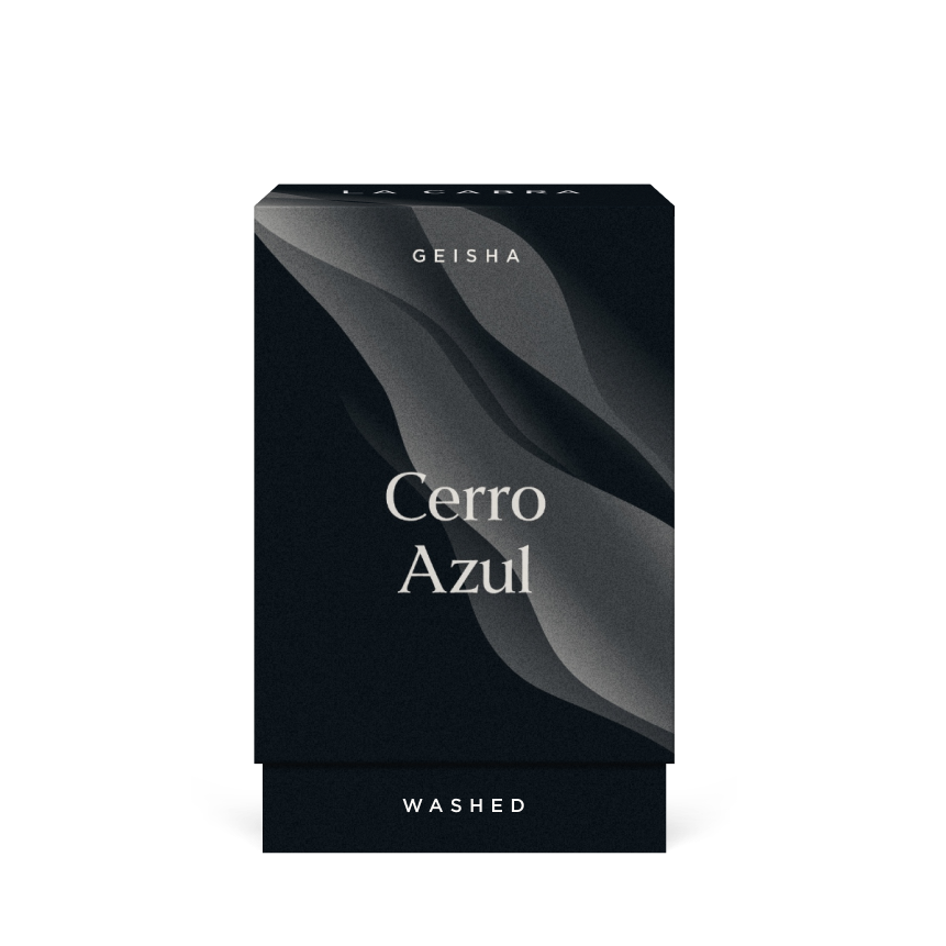Photo of COLOMBIA Cerro Azul Vasket Café Granja La Esperanzas ikoniske Cerro Azul Geisha