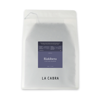 Riakiberu 1kg Whole bean coffee La Cabra