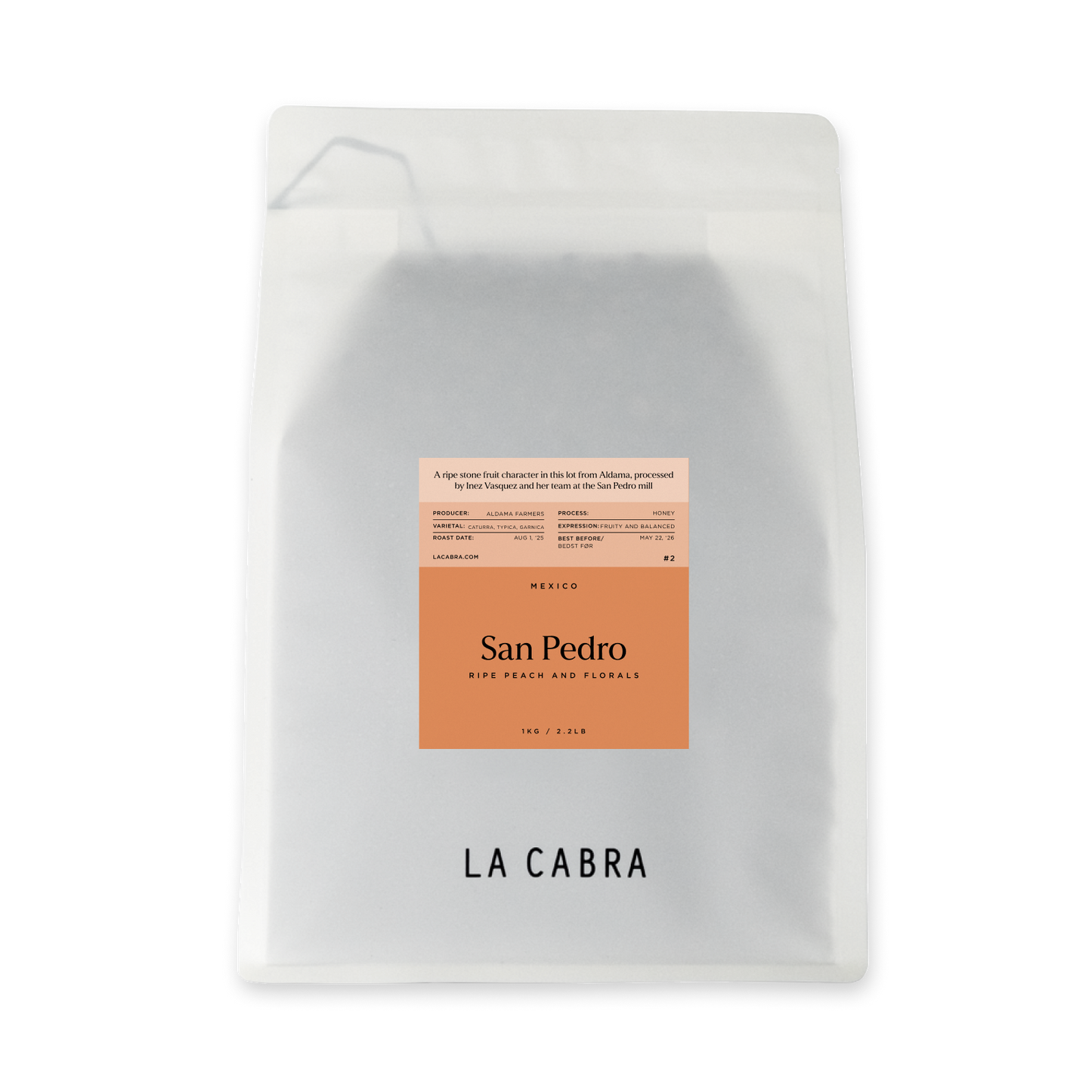 San Pedro Honey La Cabra Coffee Bag 1kg