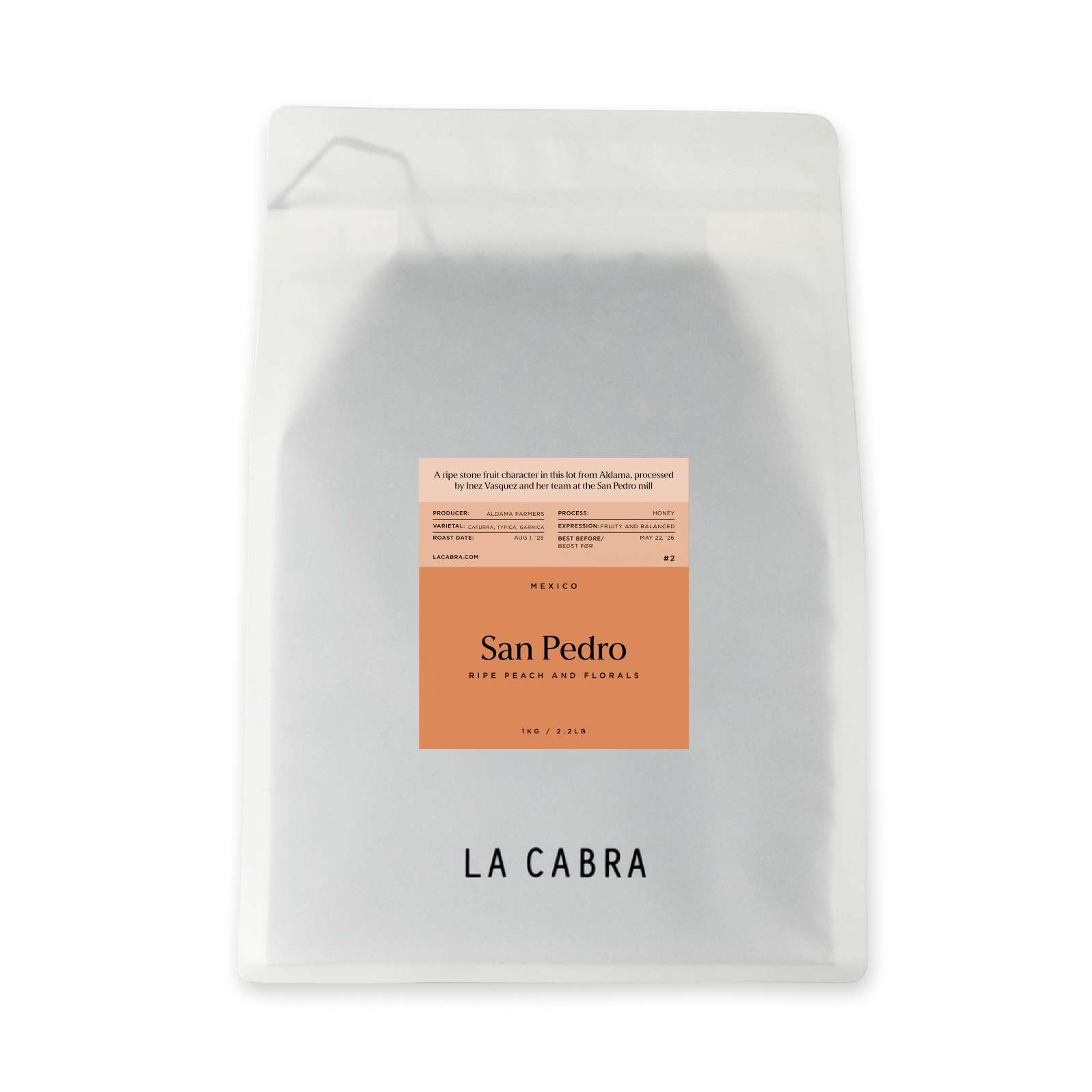 San Pedro Honey La Cabra Coffee Bag 1kg