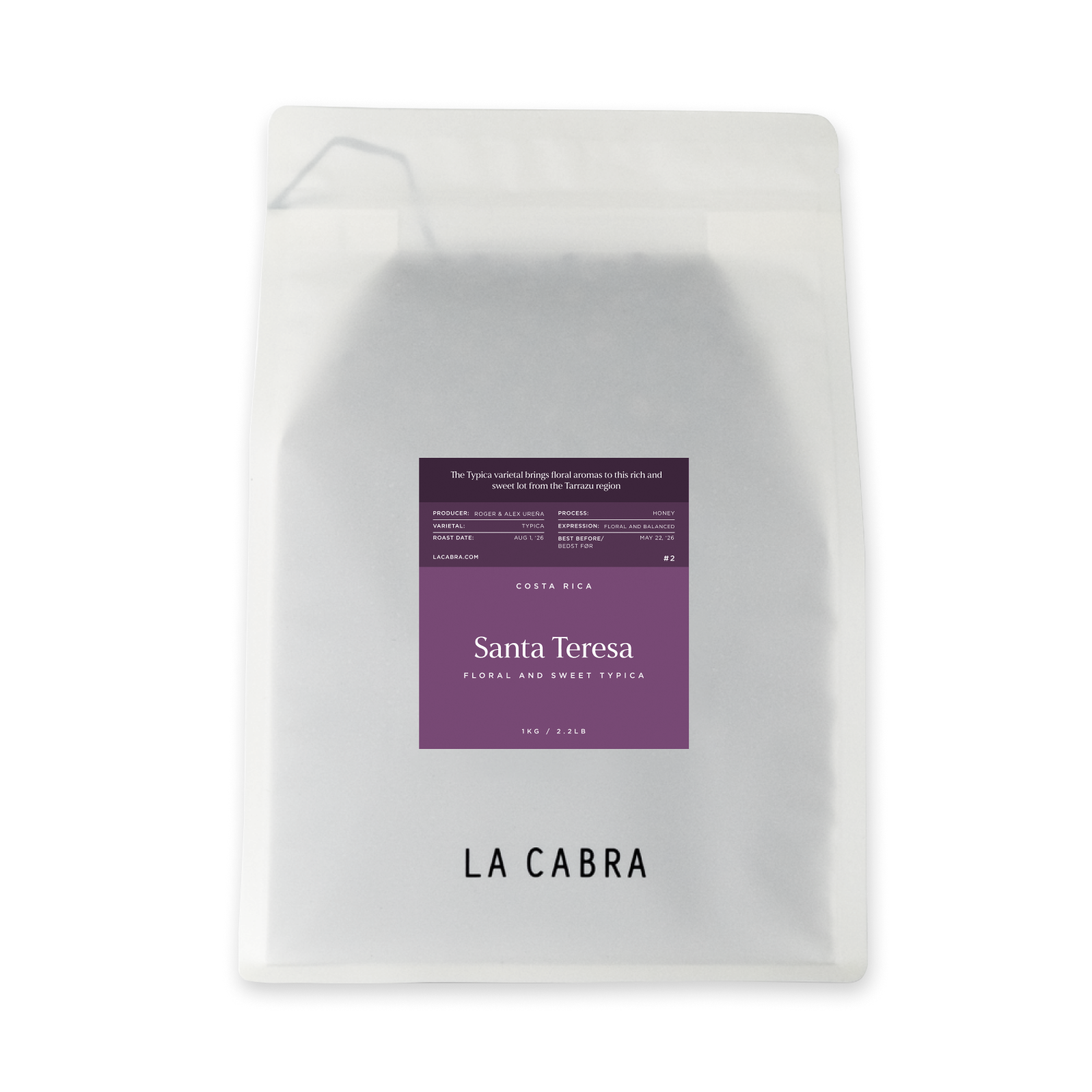 Santa Teresa La Cabra Coffee Bag 1kg