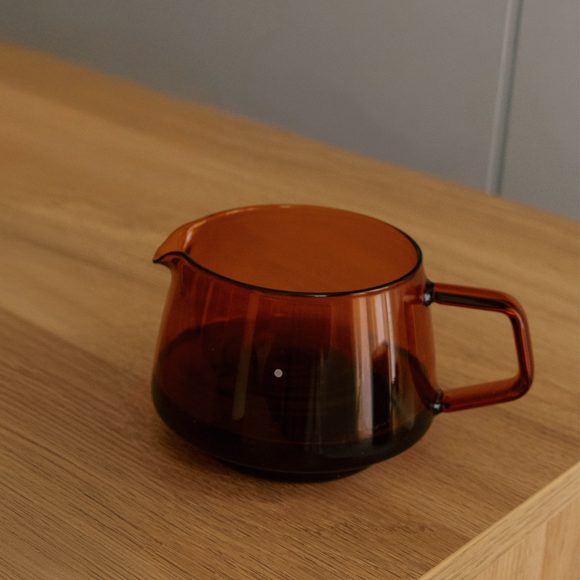 Kinto Coffee Server Sepia | Heat-resistant Jug | La Cabra Coffee