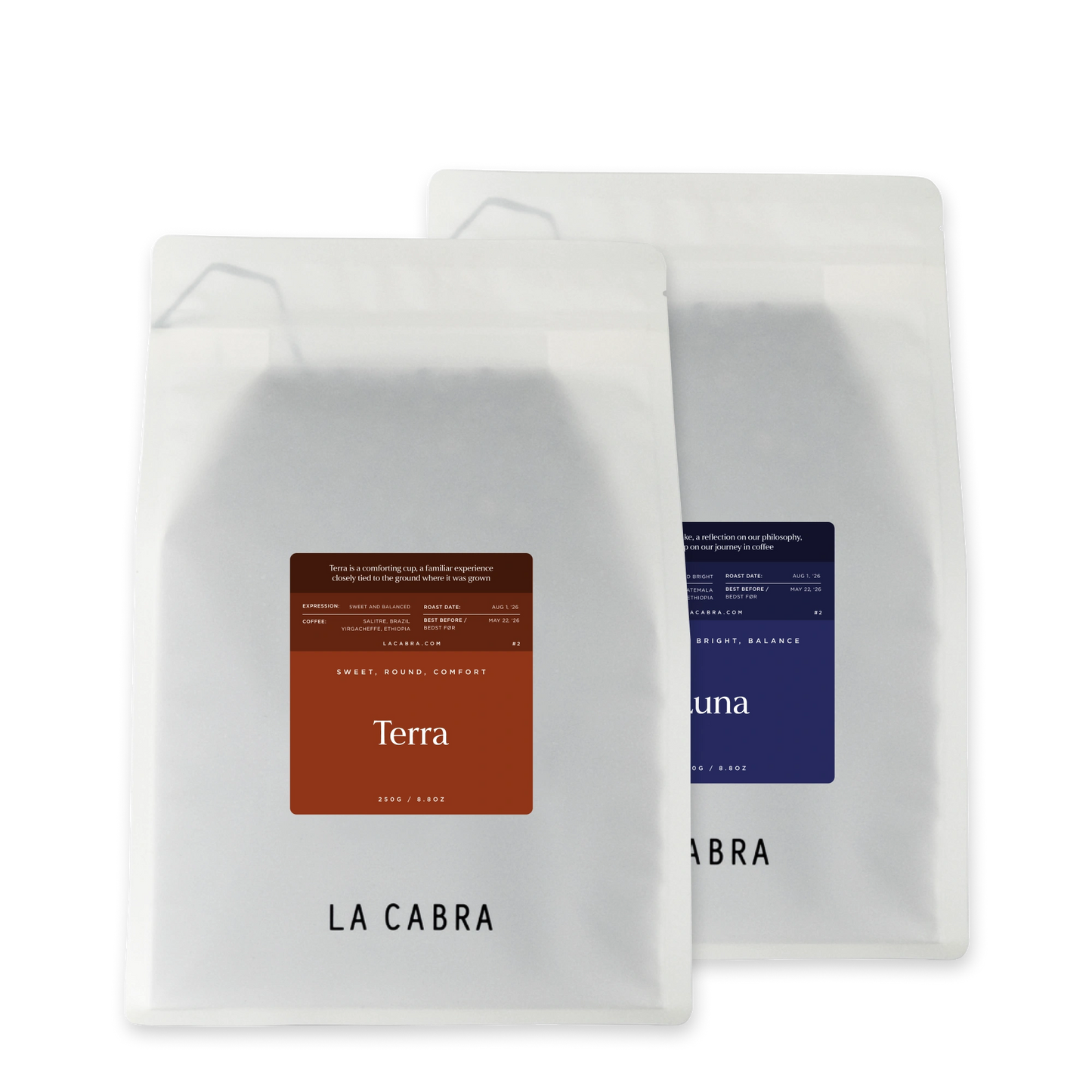 Terra and Luna La Cabra Profiles Subscription 2x1kg