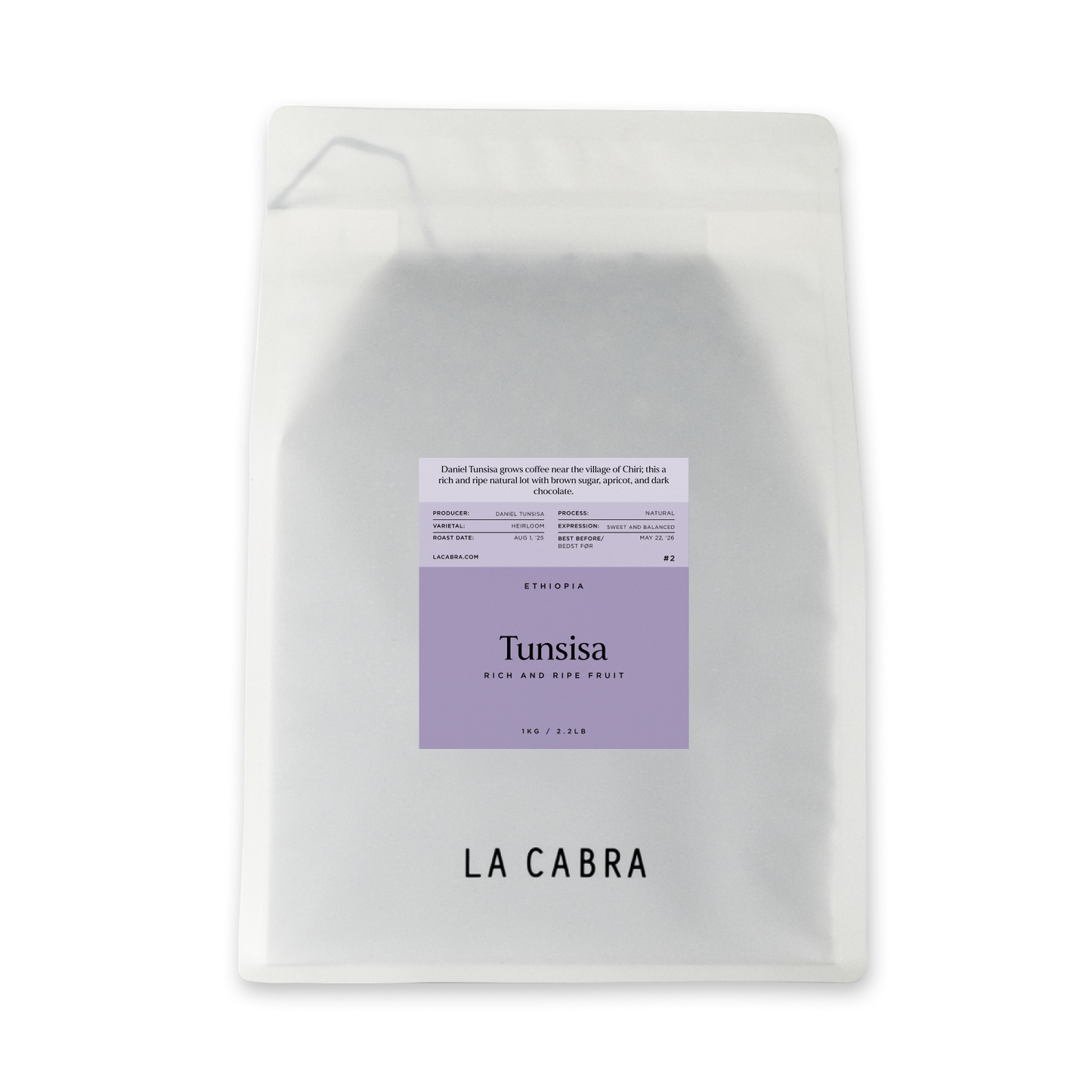 Tunsisa La Cabra Coffee Bag 1kg